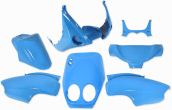 Kåpset Ice Blue Yamaha Neos 7 delar -2008