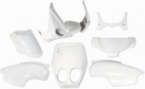 Kåpset Pärlemorsvit Yamaha Neos 7 delar -2008