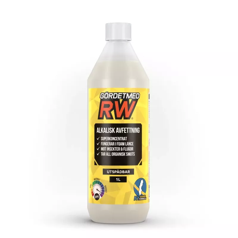 Avfettning Alkalisk superkoncentrat RW 1 liter