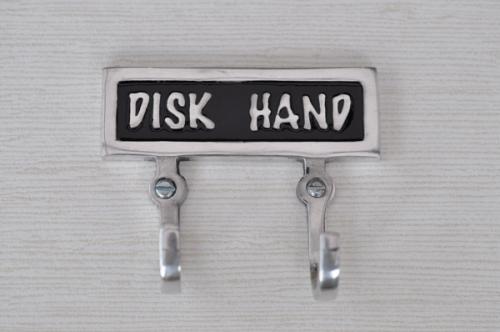 Dubbelkrok DISK HAND svart