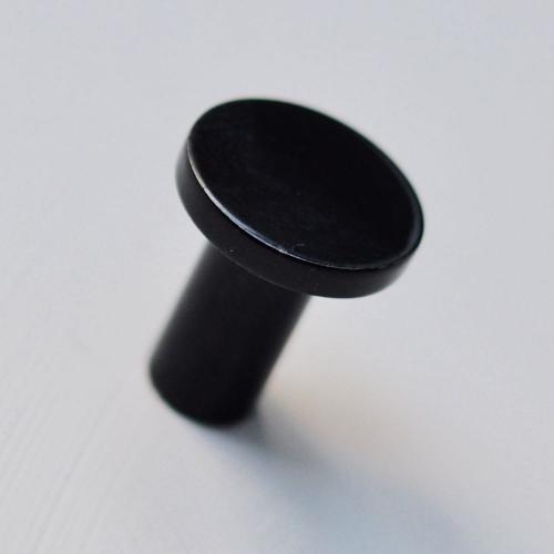 Rund krok - svart - S