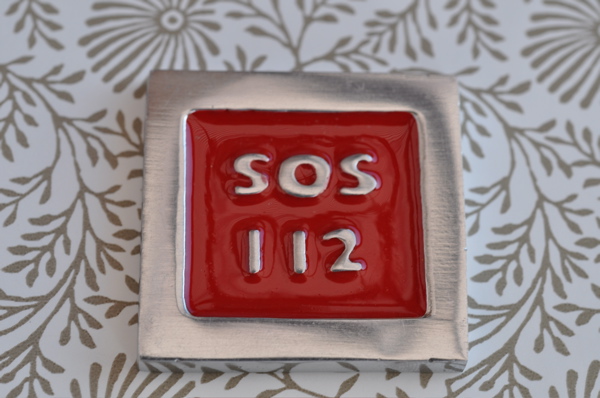 Telefonskylt  SOS 112