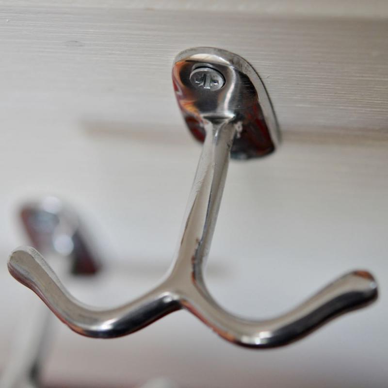 Dubbelkrok till hatthylla -  Gammaldags