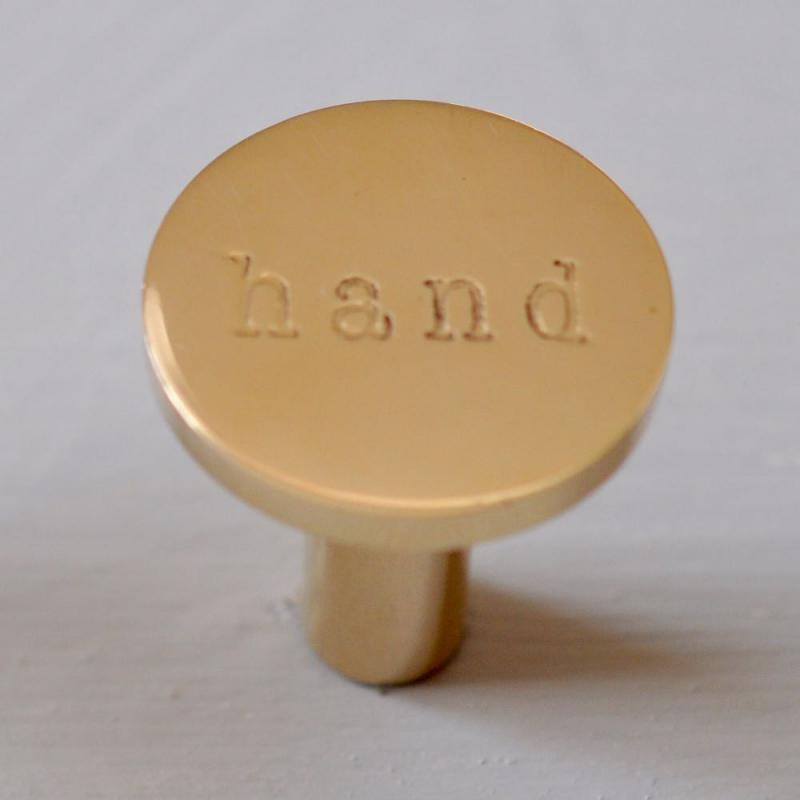 hand - krok i mässing