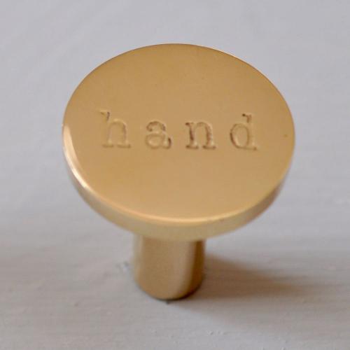 hand - krok i mässing