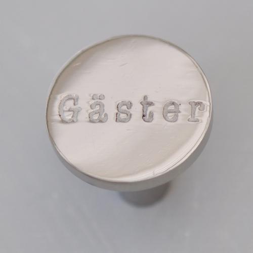 Gäster - rund krok krom