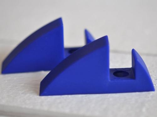 Hyllkonsol blå 16 mm