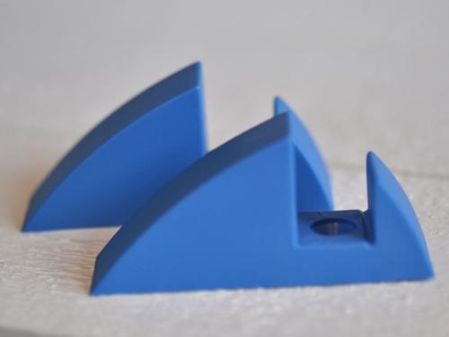 Hyllkonsol pastellblå 16 mm