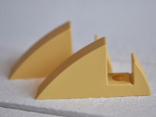 Hyllkonsol pastellgul 19 mm