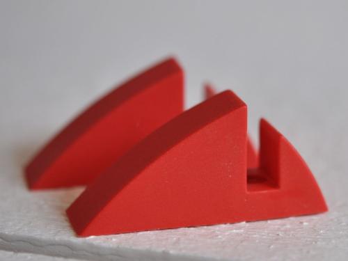 Hyllkonsol röd 8 mm