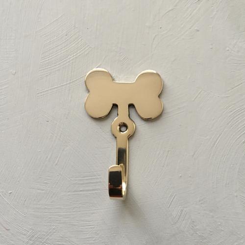 Hundben - mässing - polerad - NY