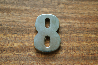 Siffra till brevlåda - 8 