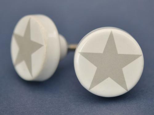 knopp stjärna grå