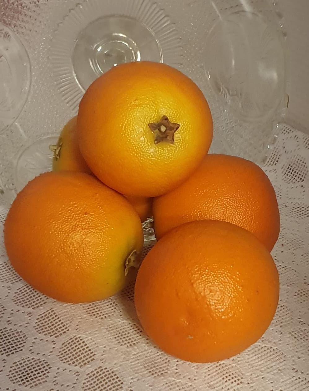 Apelsin Konstgjord Frukt