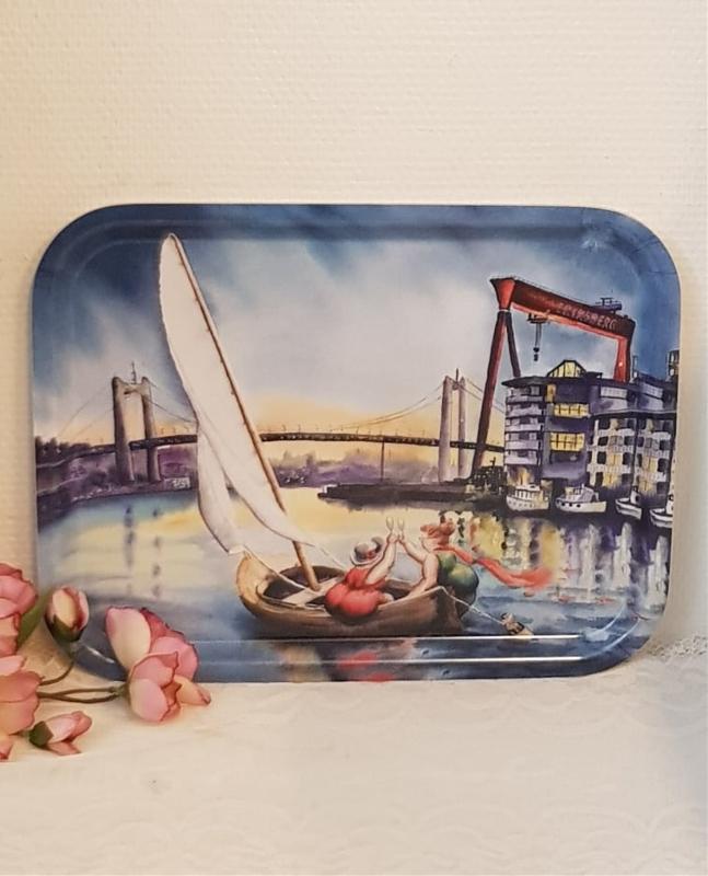 Product Image for Rektangulär Bricka "På Kryss I Gbg"