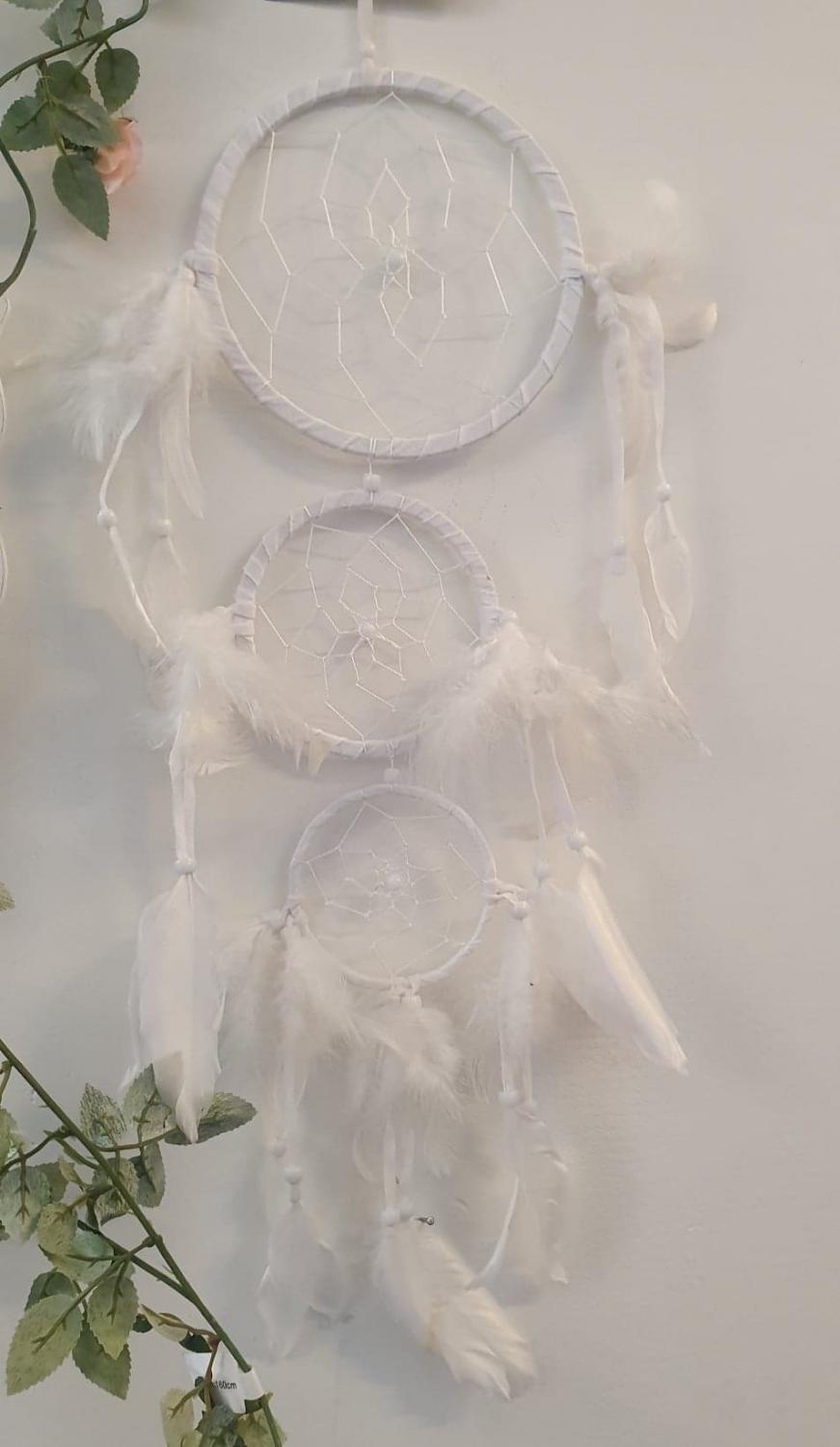 Drömfångare – Trippel – Vit