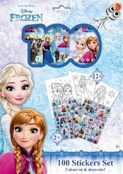 Frozen 100 Stickers Holograf