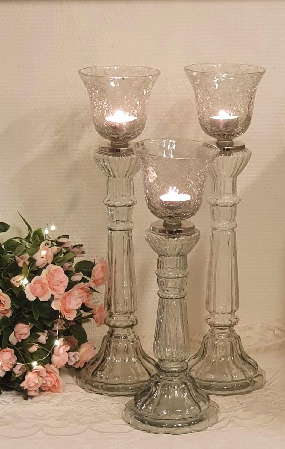 Glaskupa Med Krackelerat Glas