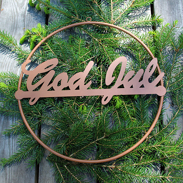 God Jul Krans Rost