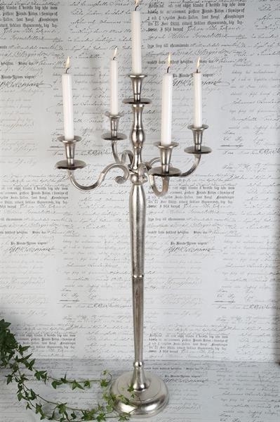 Kandelaber Antik Silver L