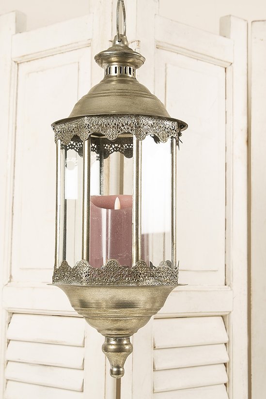 Hänglykta Antiksilver