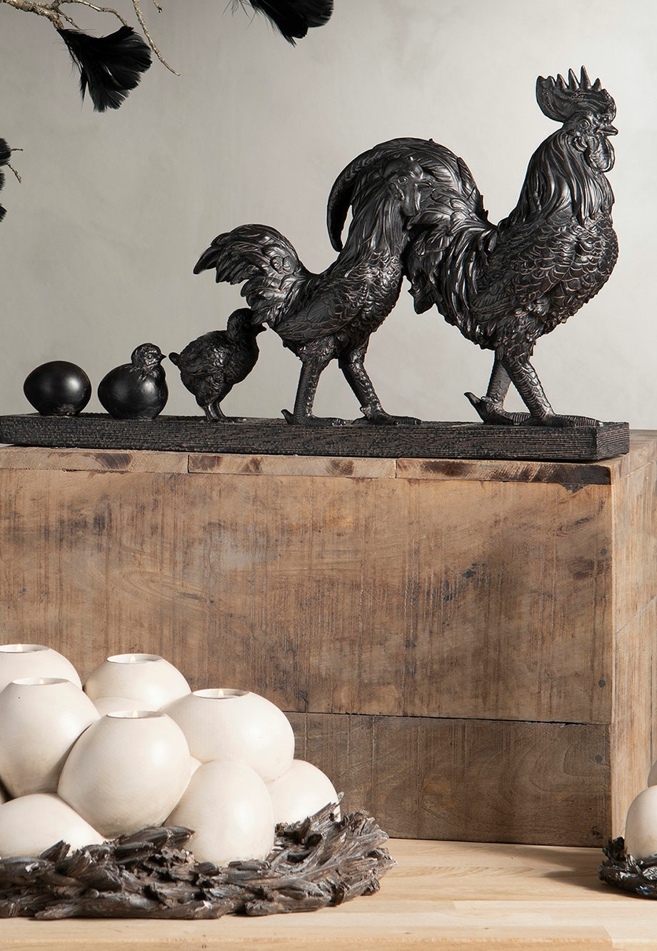 Hönsfamilj Brun Poly