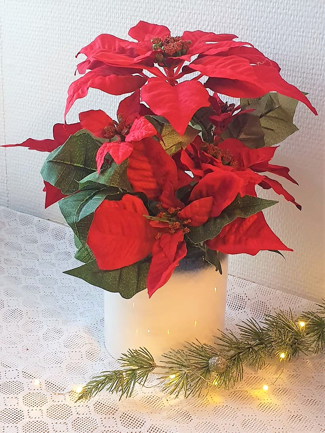 Julstjärna Röd 35cm