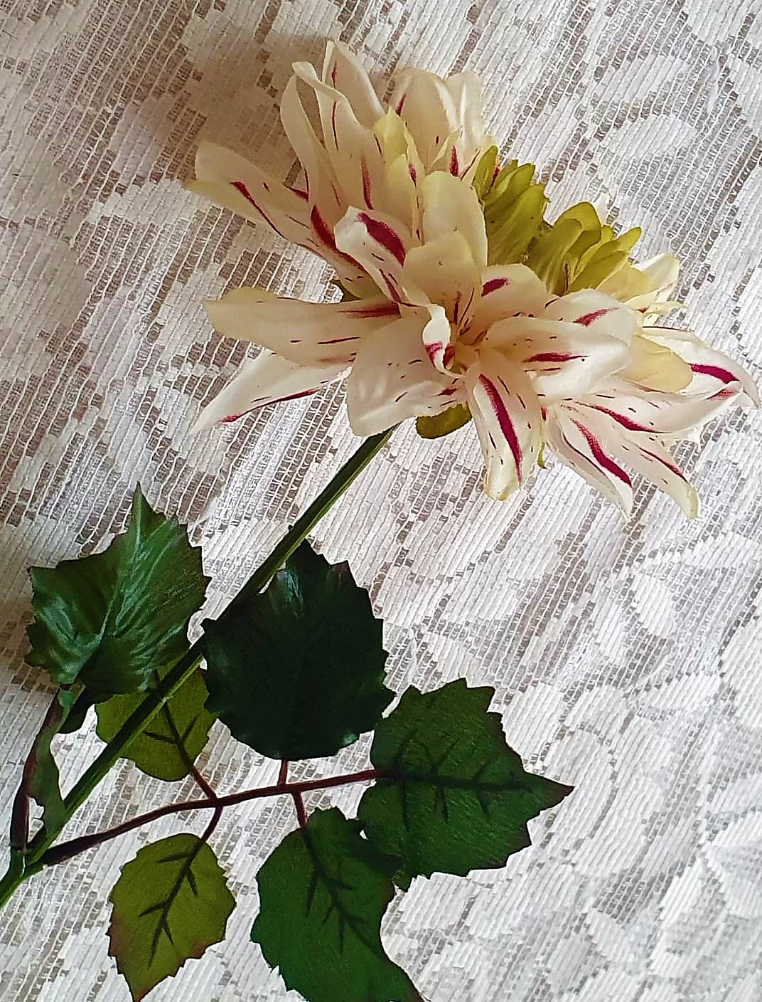 Konstgjord Dahlia Lila - 45 cm