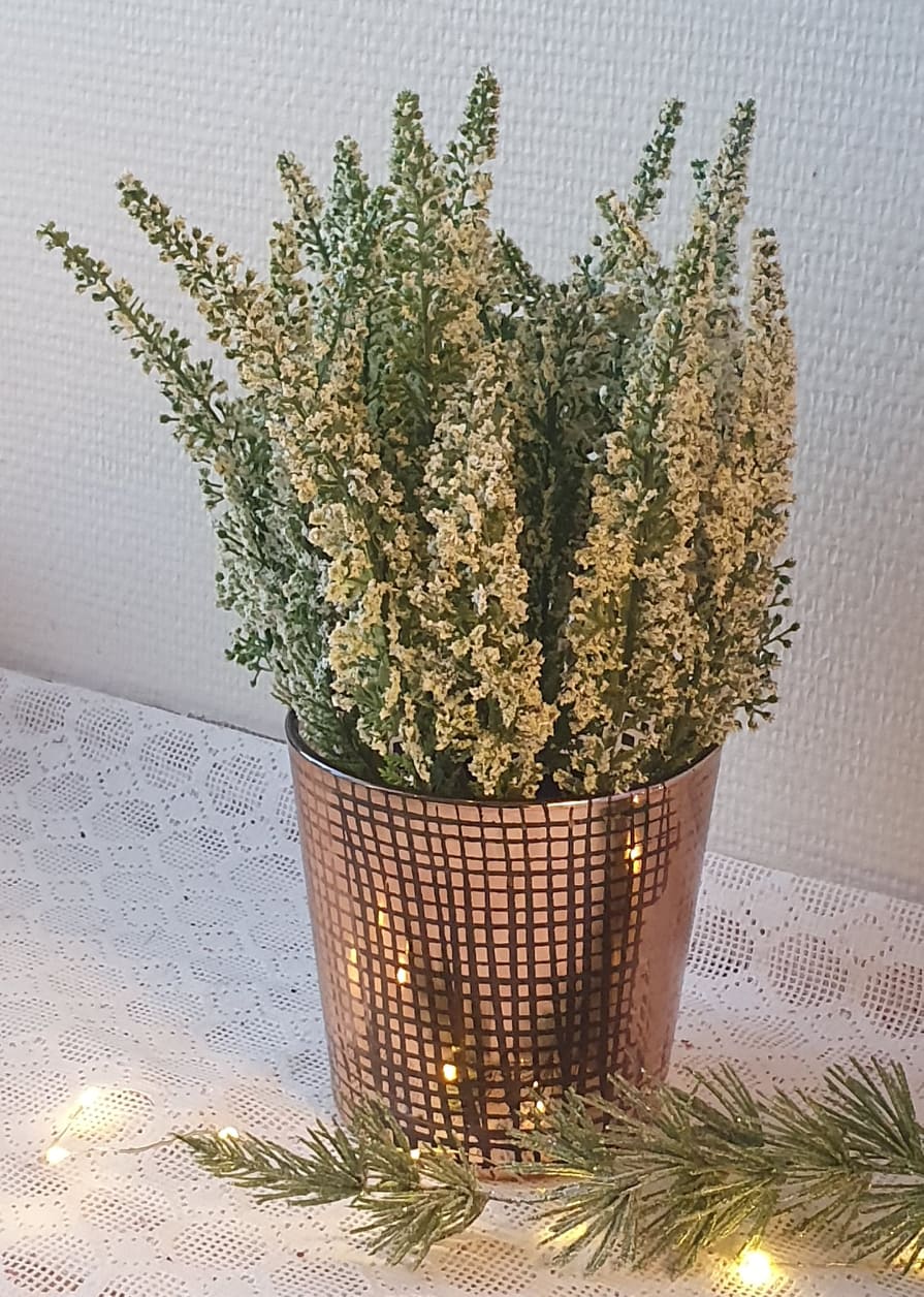 Konstgjord Ljung Vit