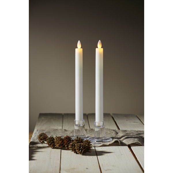 LED Antikljus 2-pack Glow