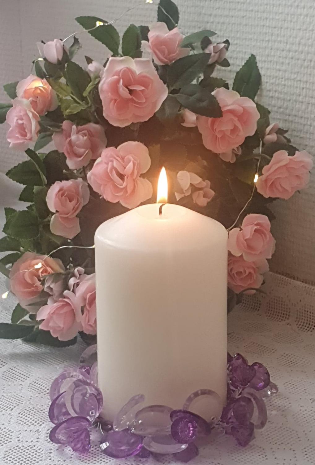 Ljusmanschett För Blockljus