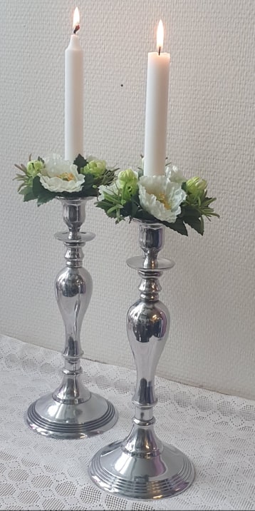 Klassisk Ljusstake 2-Set