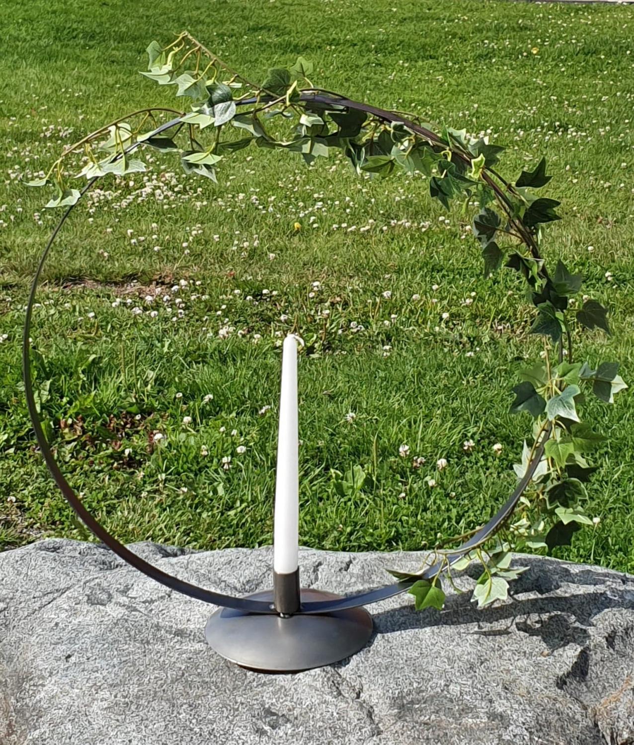 Ljusring Svartgrå