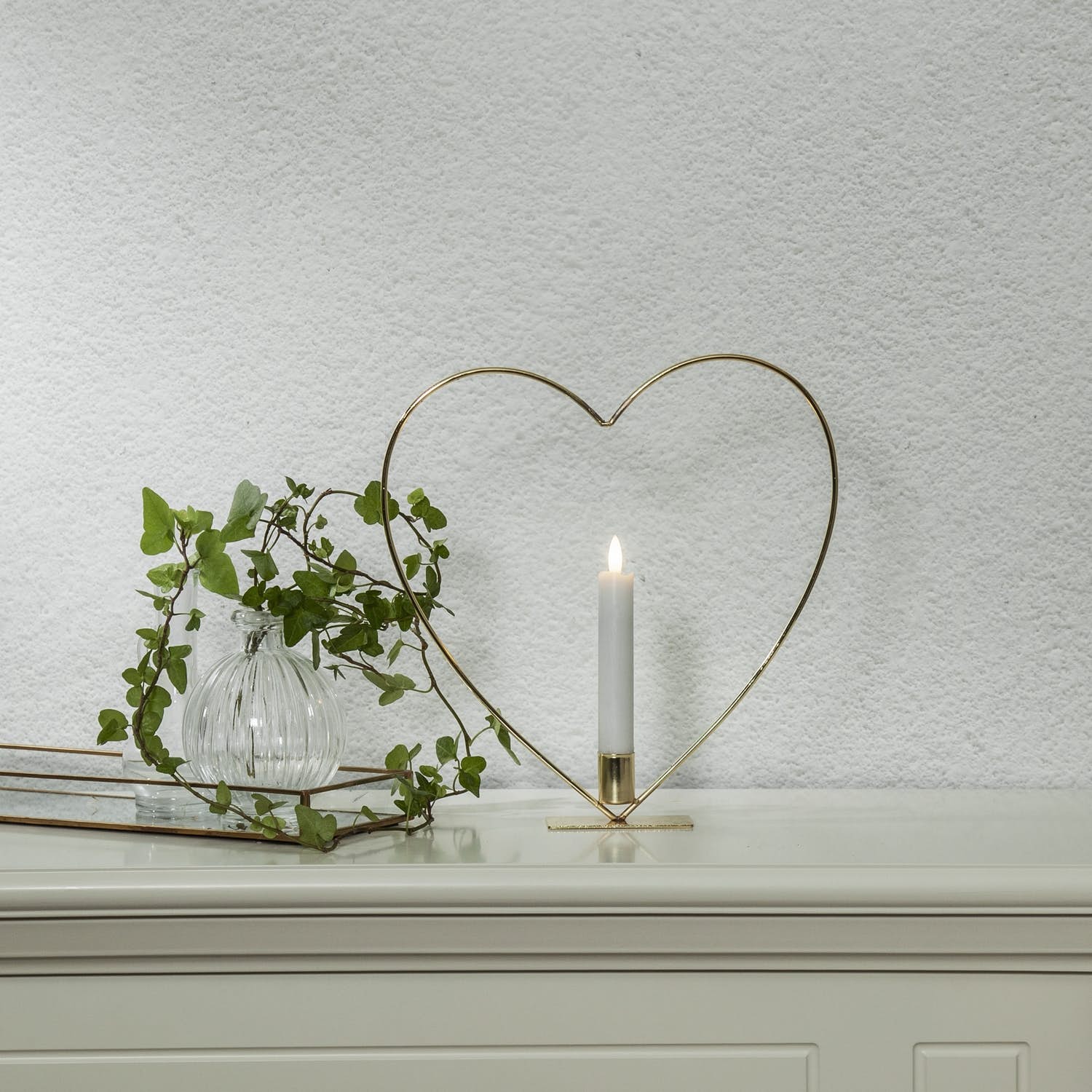 Ljusstake Flamme Heart