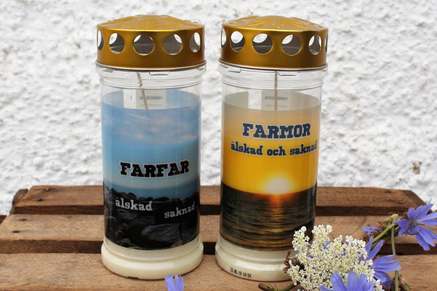 Minnesljus Farfar/Farmor