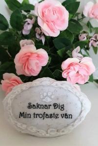 Minnesprydnad Katt - Saknar Dig Min Trofaste Vän