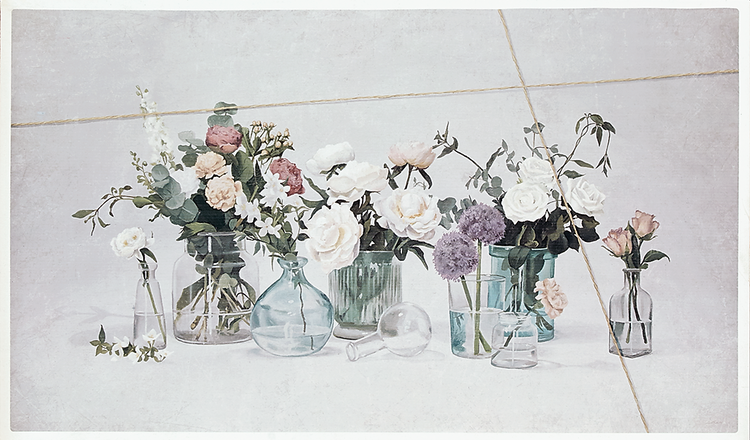 Product Image for NOVELTIES Väggdekoration "Nature In Crisp Glass Vases"