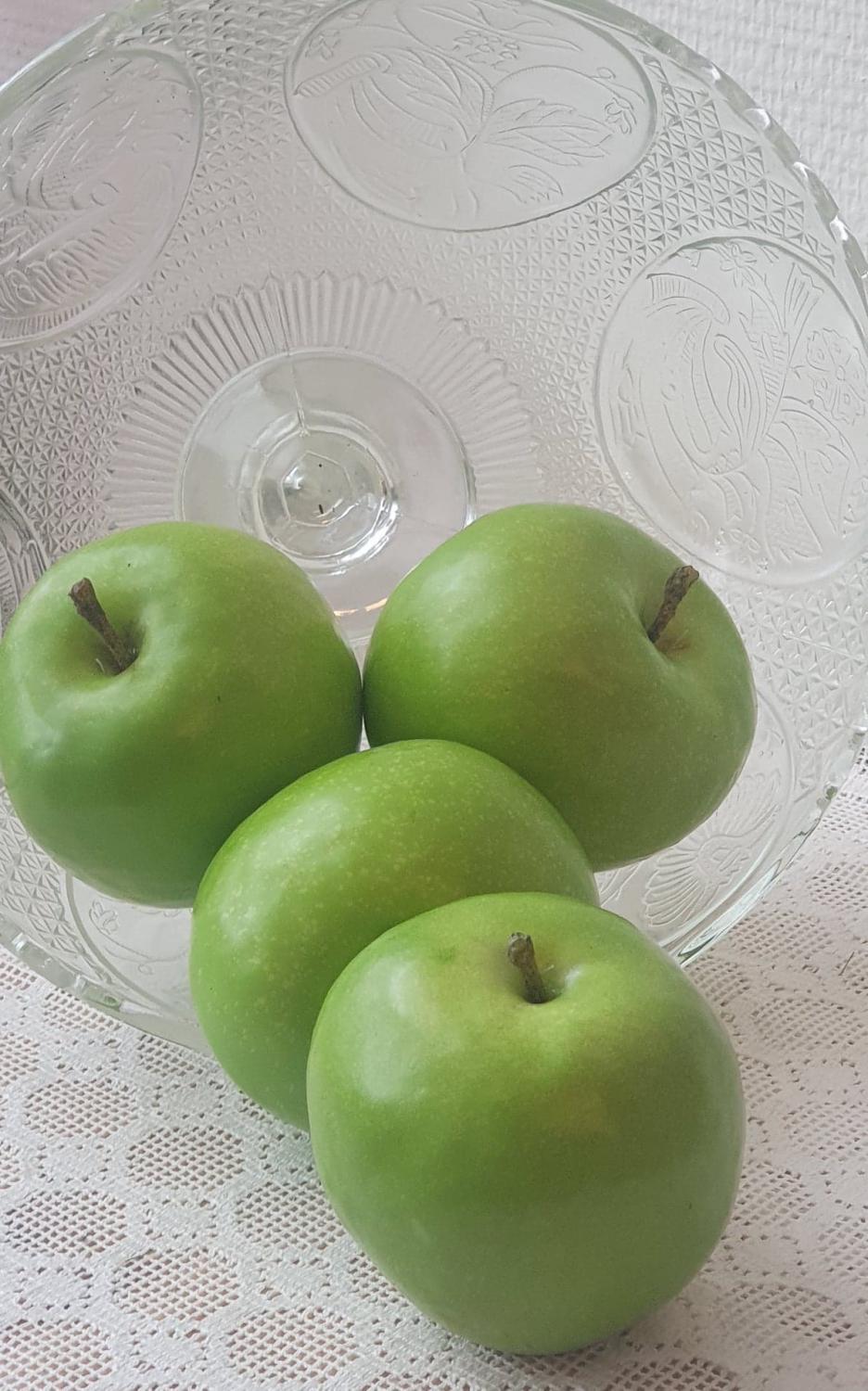 Äpple Grönt - konstgjord Frukt