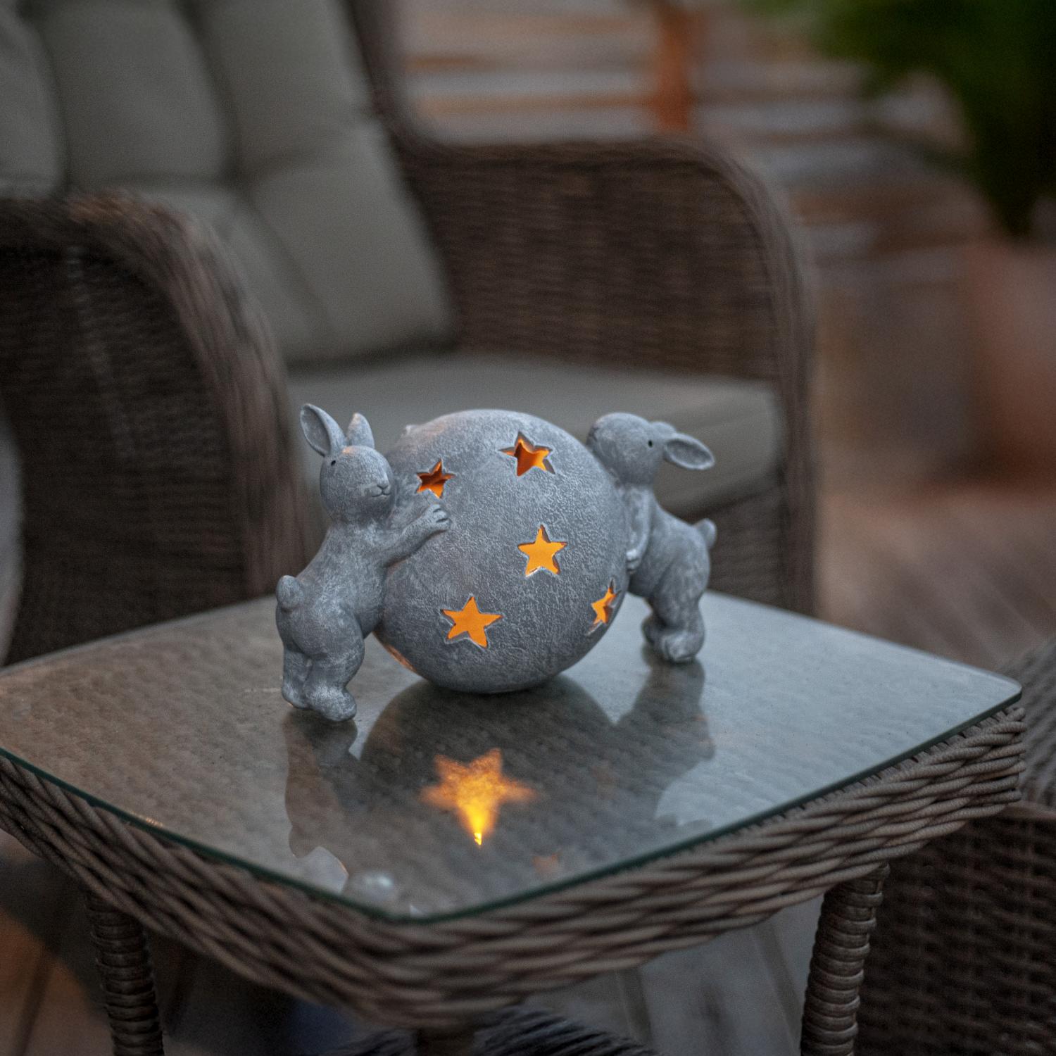 Solcellsdekoration Kanin