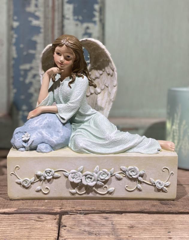 Product Image for Sittande Ängel - Turkos