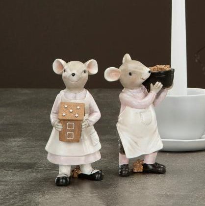 Möss  Julpyssel – 2-pack