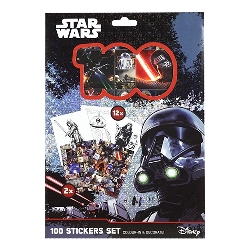 Star Wars 100 Stickers Holograf