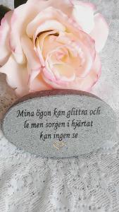 Sten Med Text – Mina Ögon Kan Glittra
