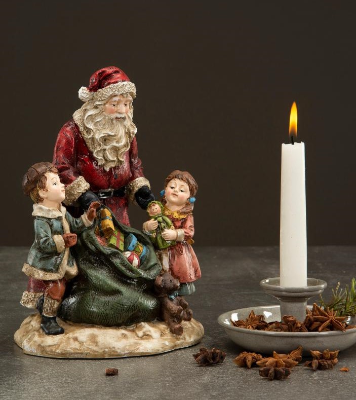 Product Image for Tomte Med Barn Och Julklappar