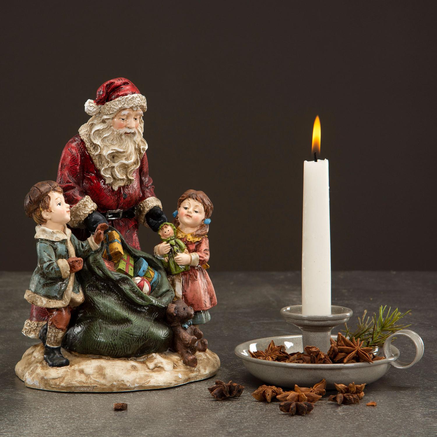 Tomte Med Barn Och Julklappar