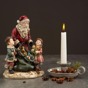 Tomte Med Barn Och Julklappar