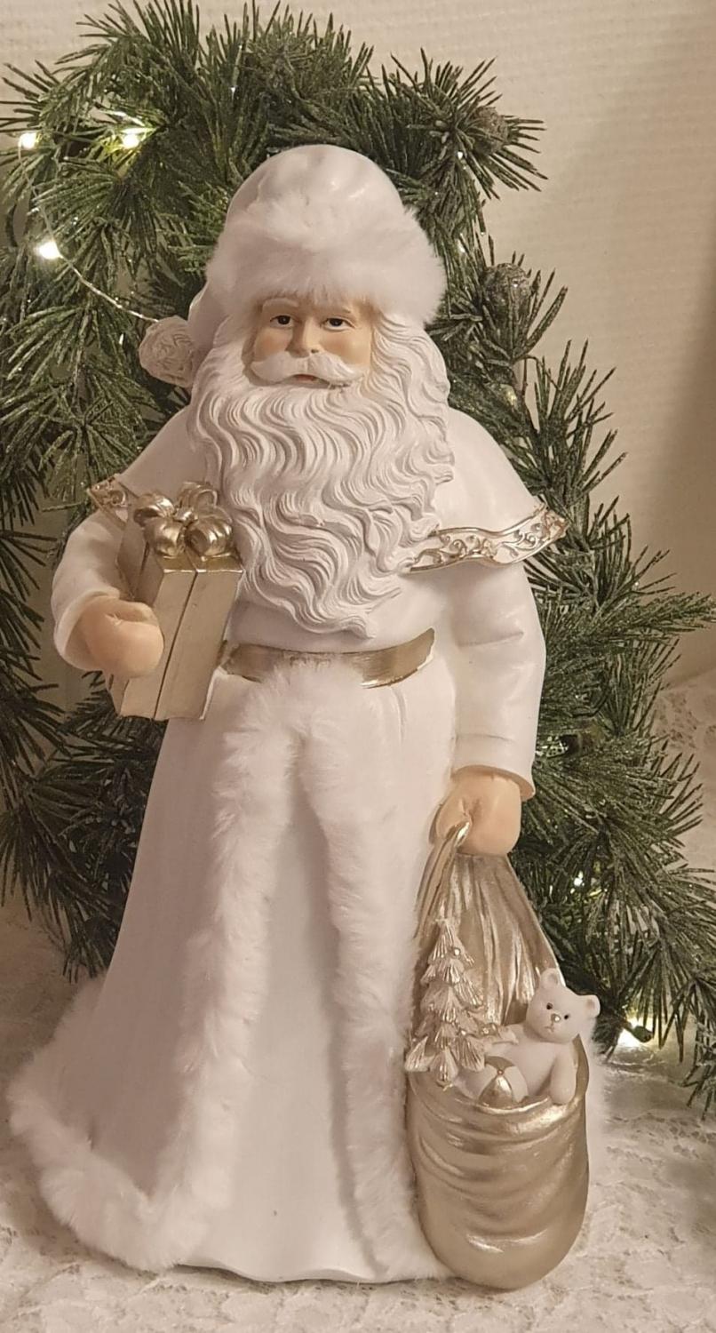 Tomte Med Paket Och Guldsäck