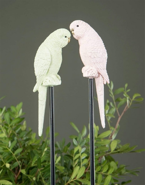 Undulat Stick Stor - Rosa/Grön