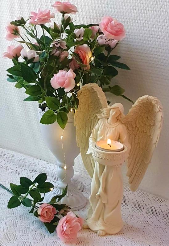 Värmeljushållare Ängel