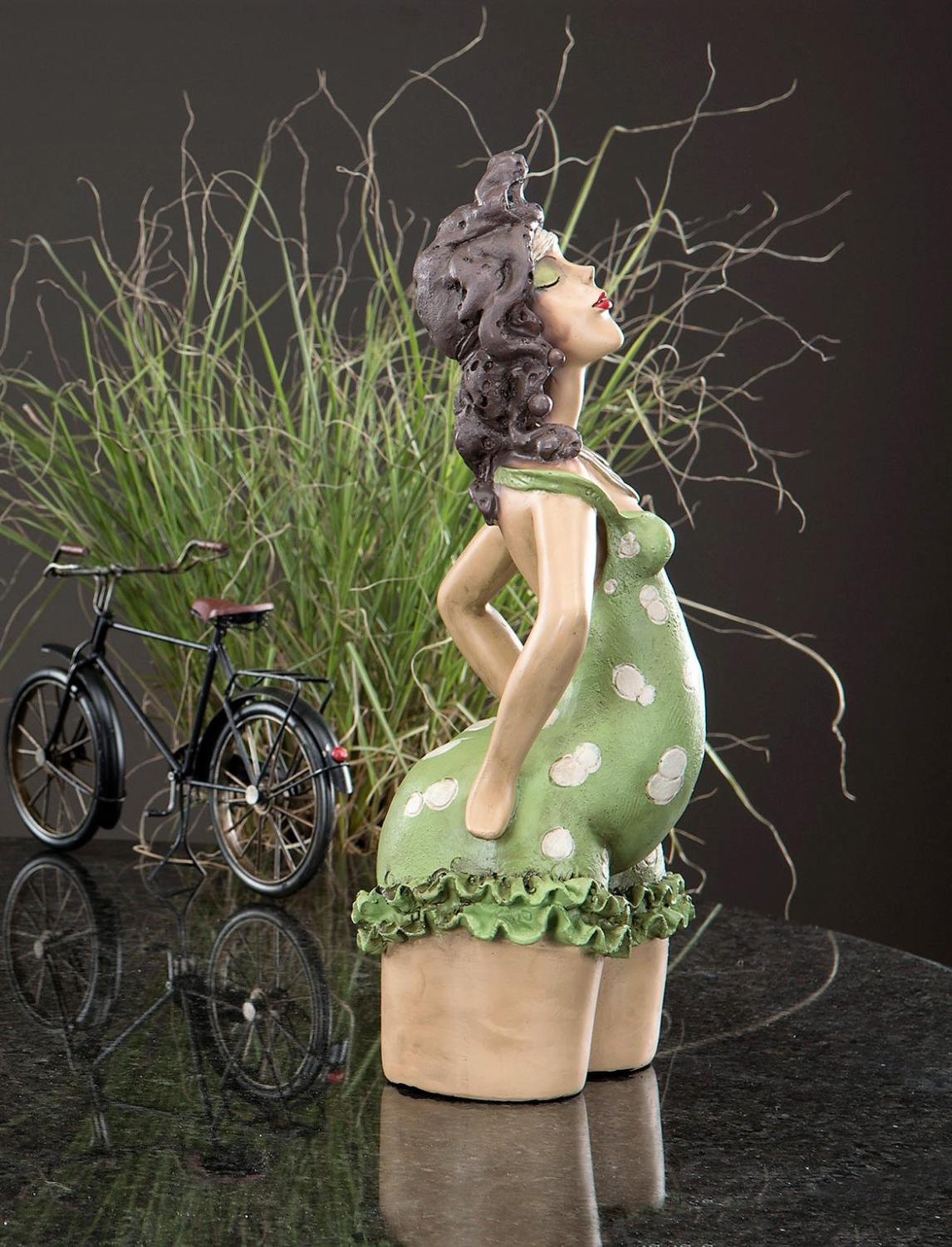 Vacker Dam 20tal - Grön